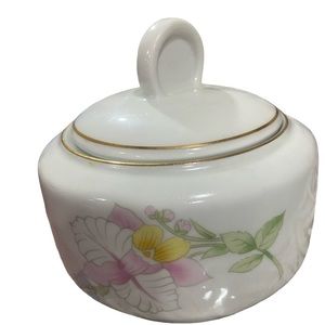 Vintage Bohemia porcelain de Boheme sugar bowel Czechoslovakia #1